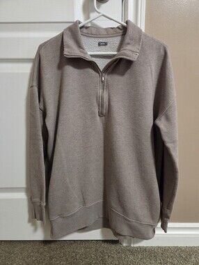 Aerie Quarter-Zip Sweater